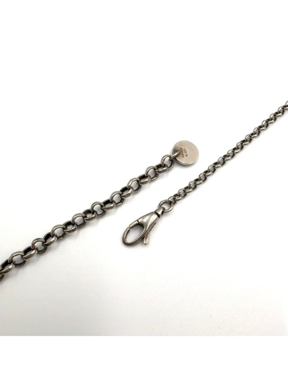 Gucci Interlocking Arabesque Silver Necklace - Picture 8 of 11